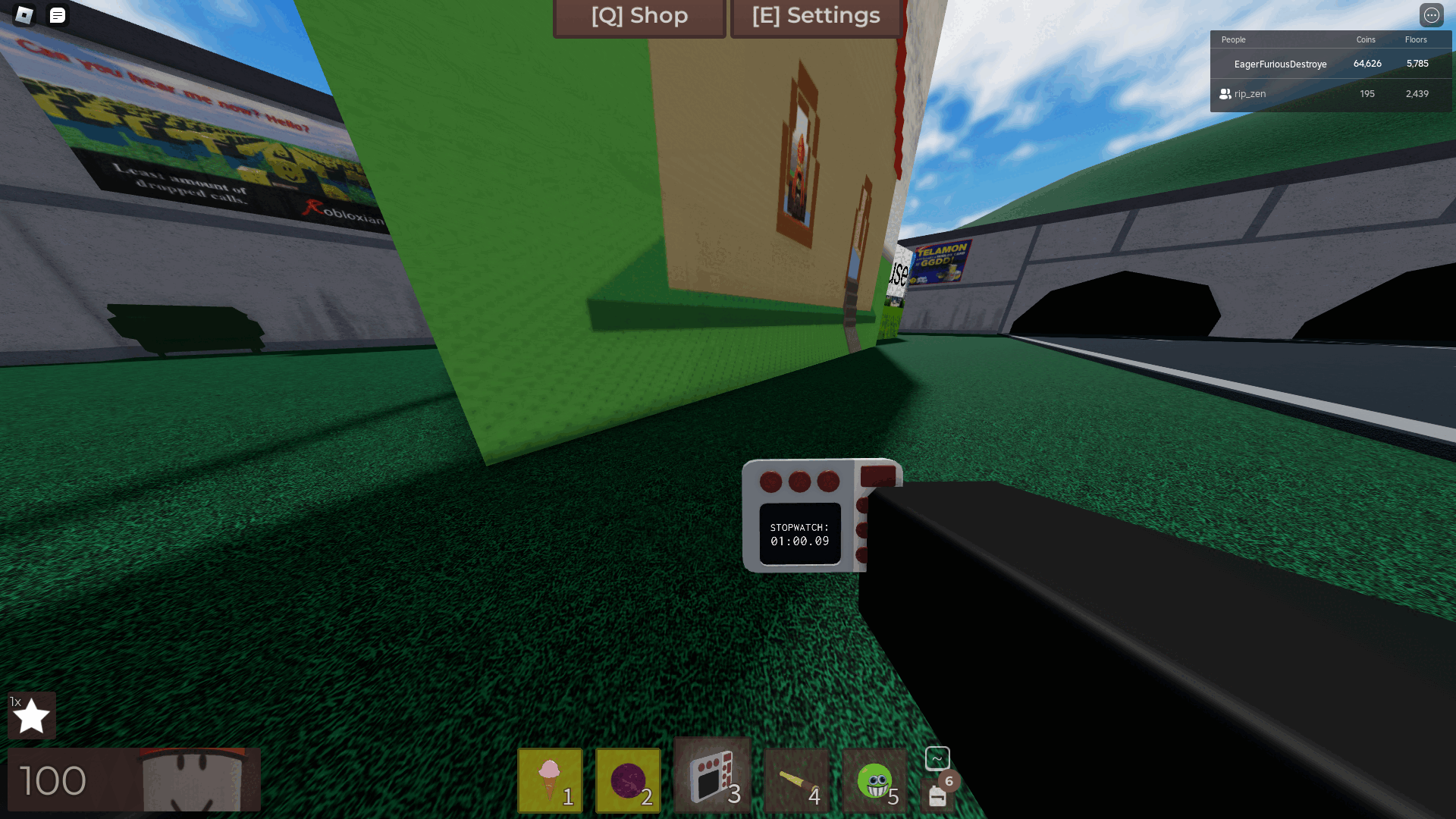 Deja vu... je l'ai deja vu et j'eus assez. Me in the Cross the Highway floor. My final time was 1 minute and 90 milliseconds.