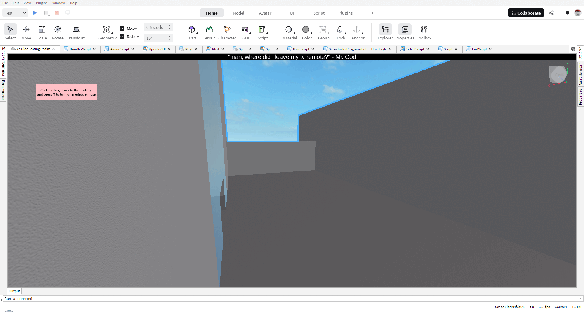 i mean they did give advance warning... roblox studio's new look